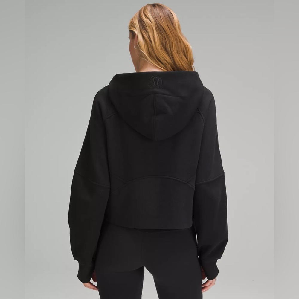 Scuba Oversized Half-Zip Hoodie. Black.‎ Size L/XL  EUC - Picture 3 of 6